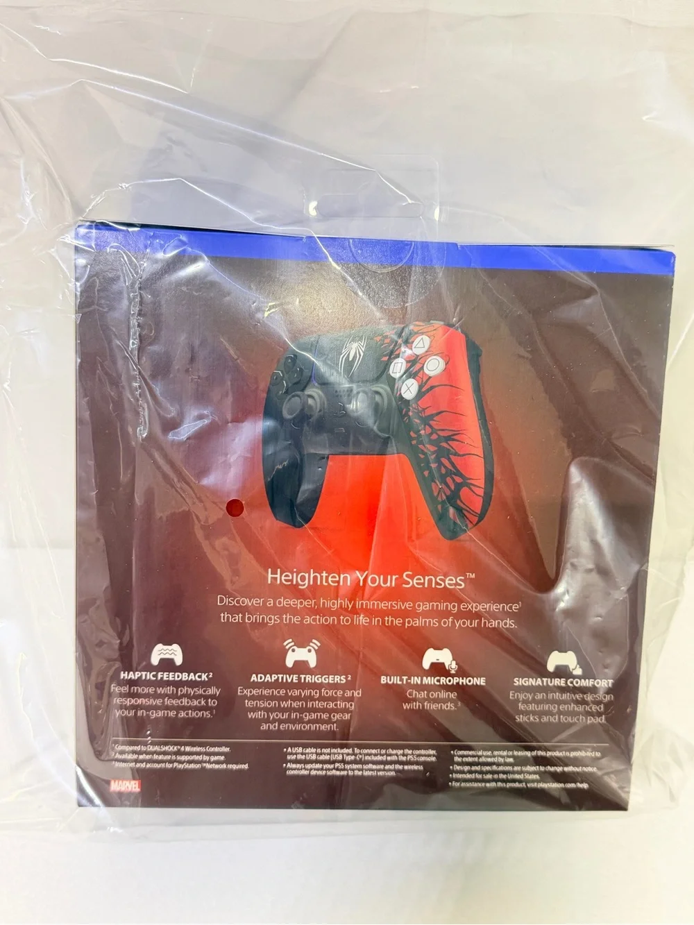 Spider-Man 2 Limited Edition PlayStation 5 / PS5 Sony DualSense Controller (NEW)